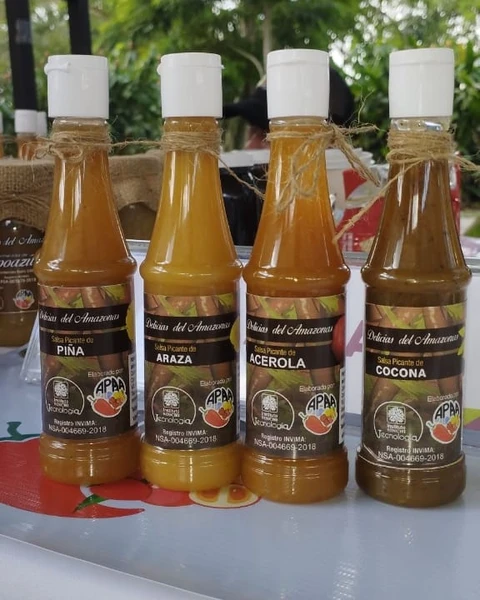 SALSAS PICANTE DE AJI A BASE DE FRUTAS AMAZONICOS